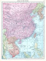China, Siam, and Indo-China, World Atlas 1913